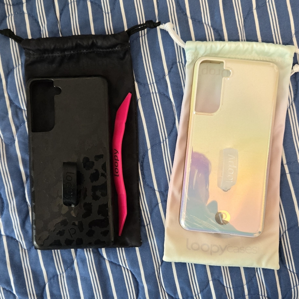 Samsung Galaxy S21 Loopy Phone Case Pearl